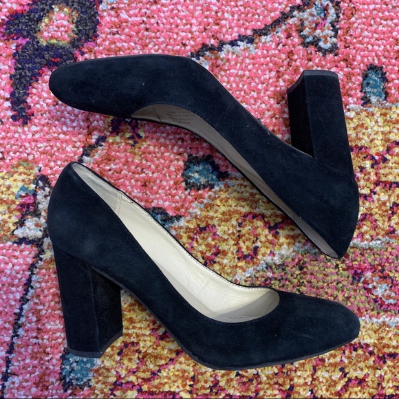 Marc Fisher Shoes - Marc Fisher Black Suede Heels Pumps 10